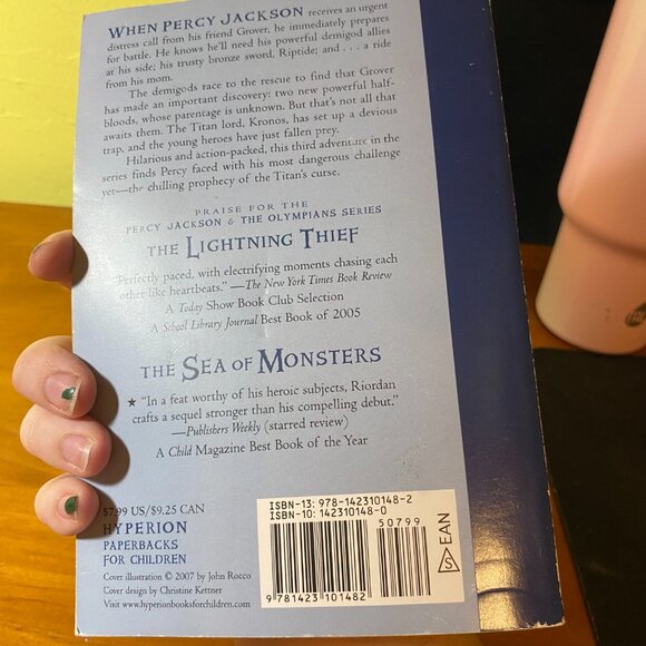 Collector's Bundle: Percy Jackson Original Cover Set (4 Books) - Picture 9 of 14